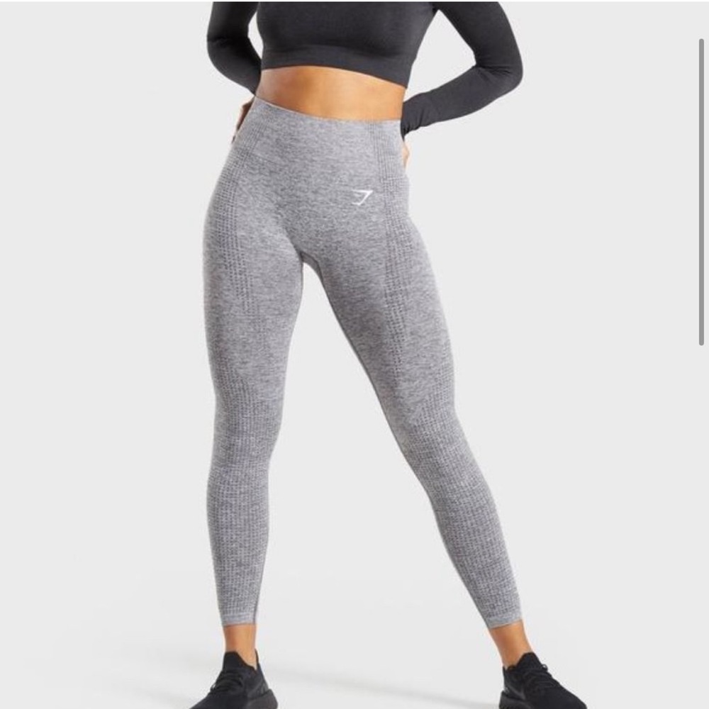 Gymshark vital seamless leggings gray marl